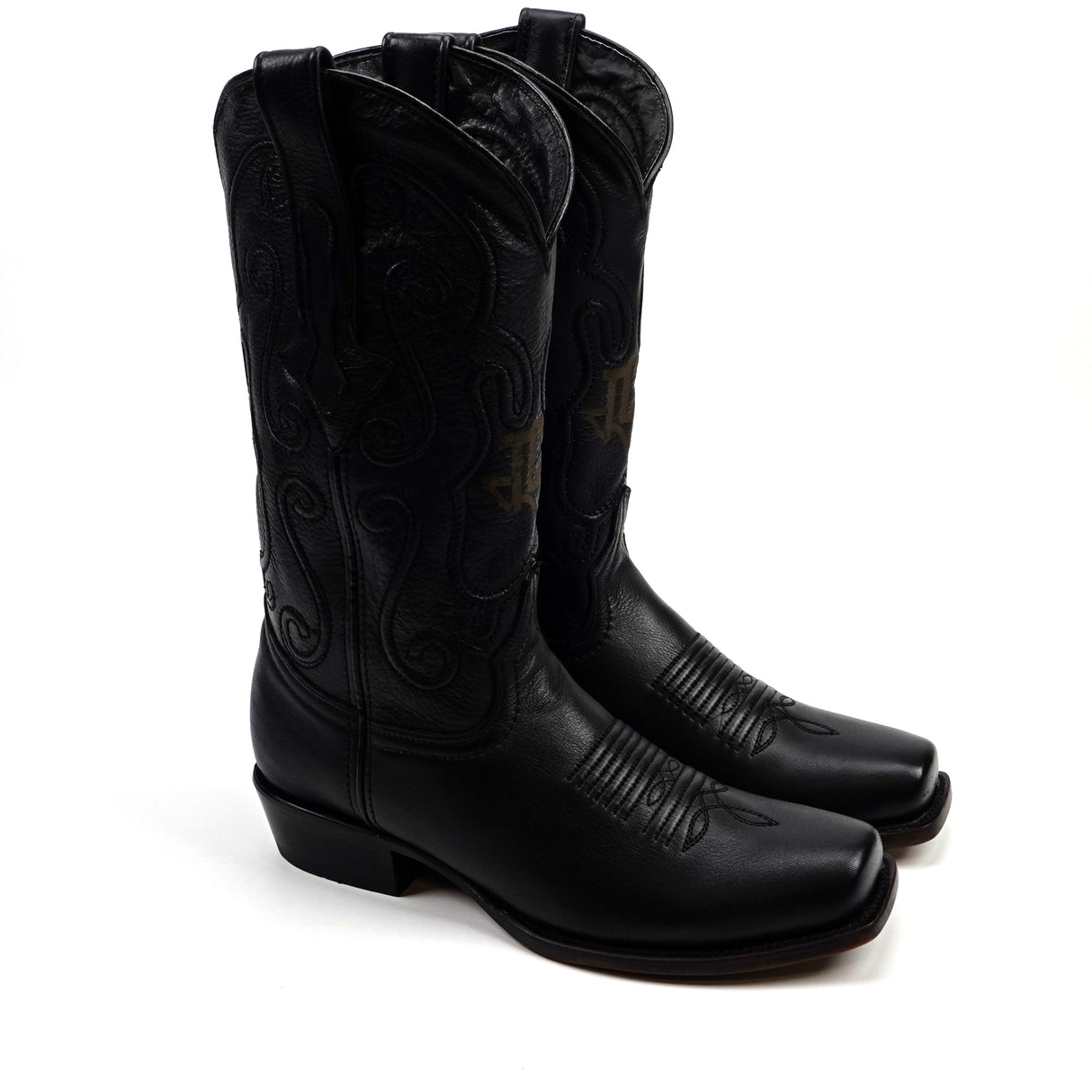 Grisly Black - Narrow Square Toe (E484)