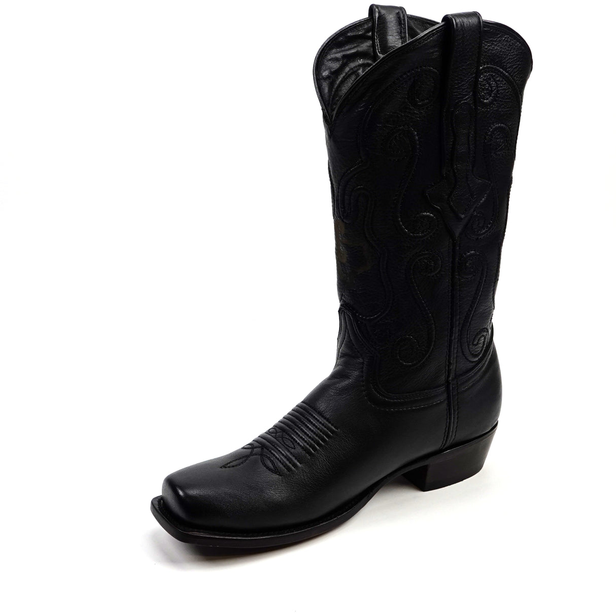 Grisly Black - Narrow Square Toe (E484)