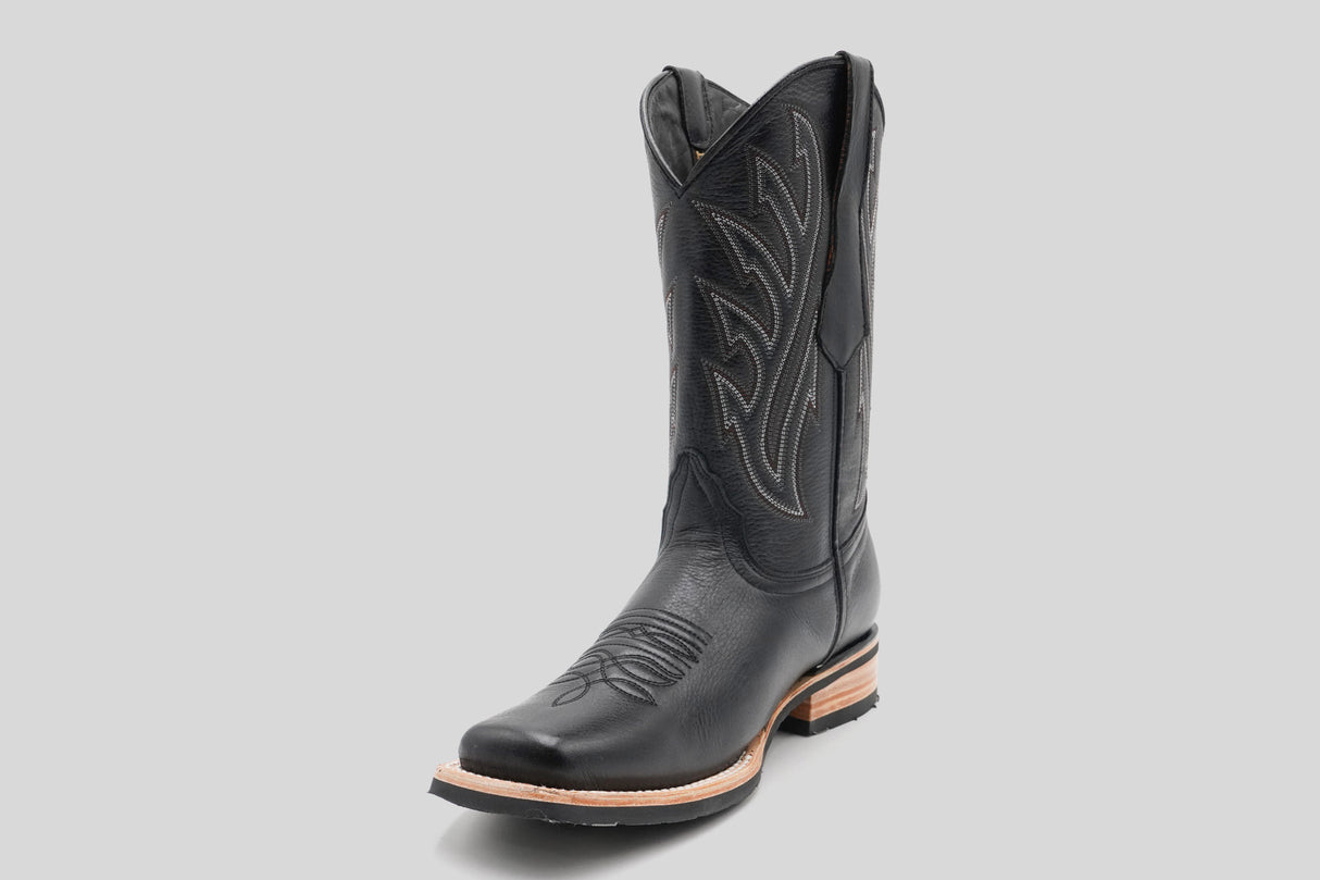 Grisly - Black - Rodeo Toe (E411-26)