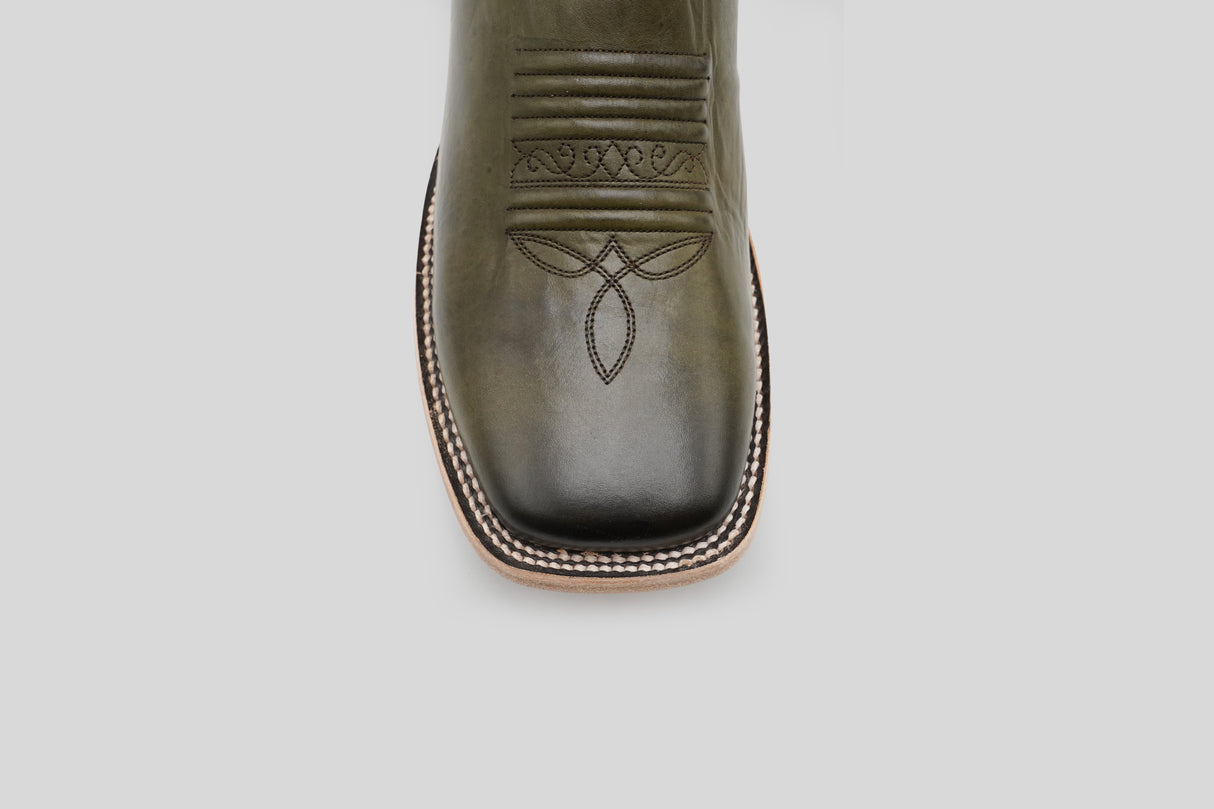 Cleyton Olive - Square Toe (E944)