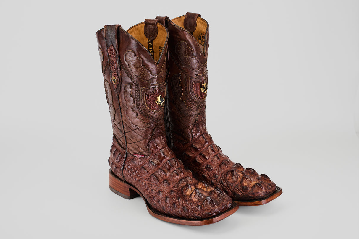 James - Brown - Square Toe (Alligator Head)