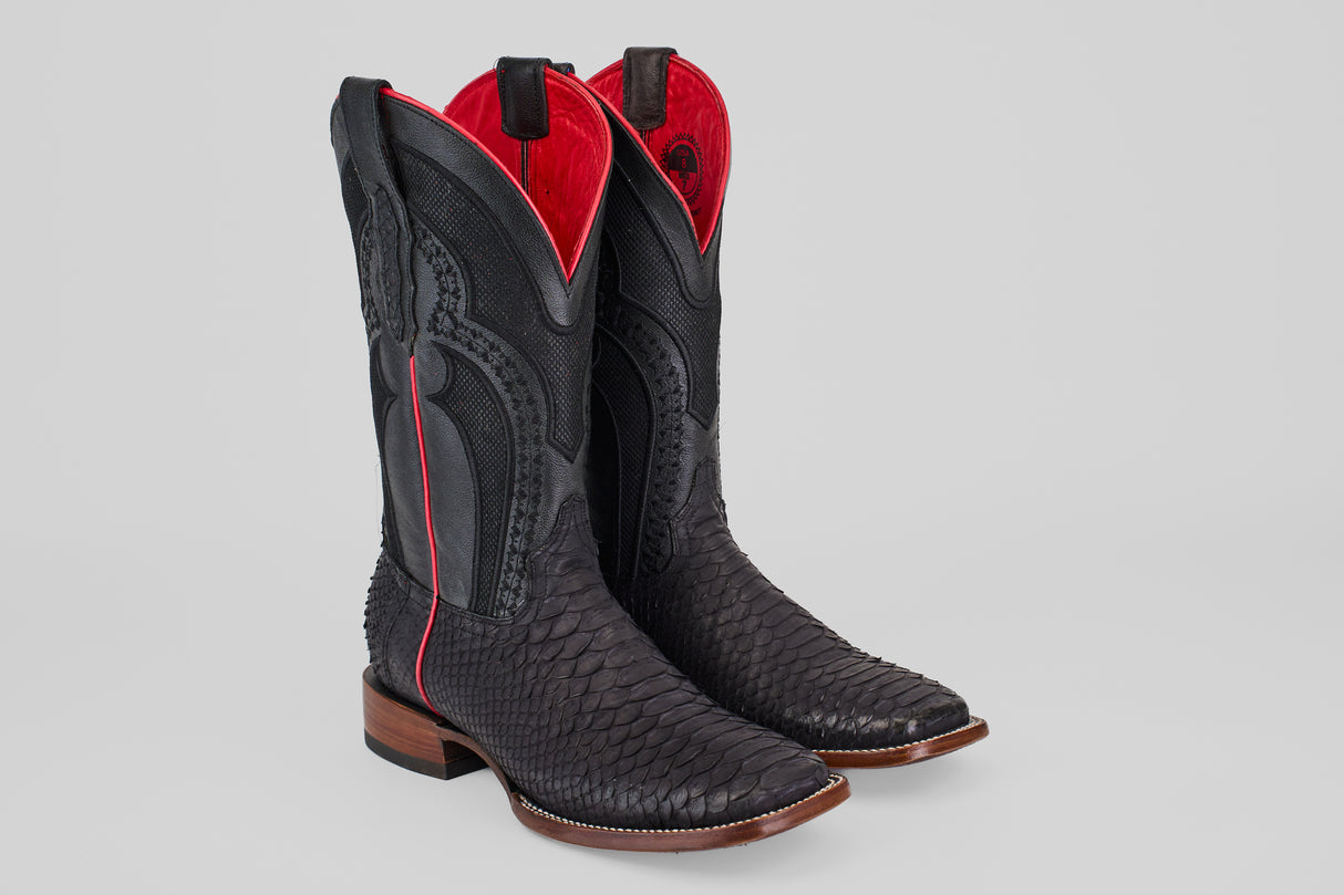 Drayton - Matte Black - Square Toe