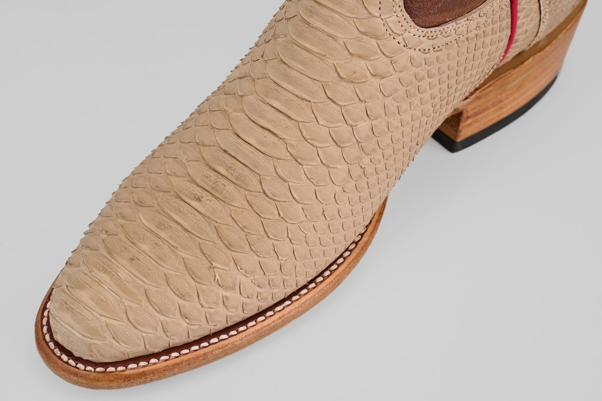 Braxton - Cappucino - Roper Toe