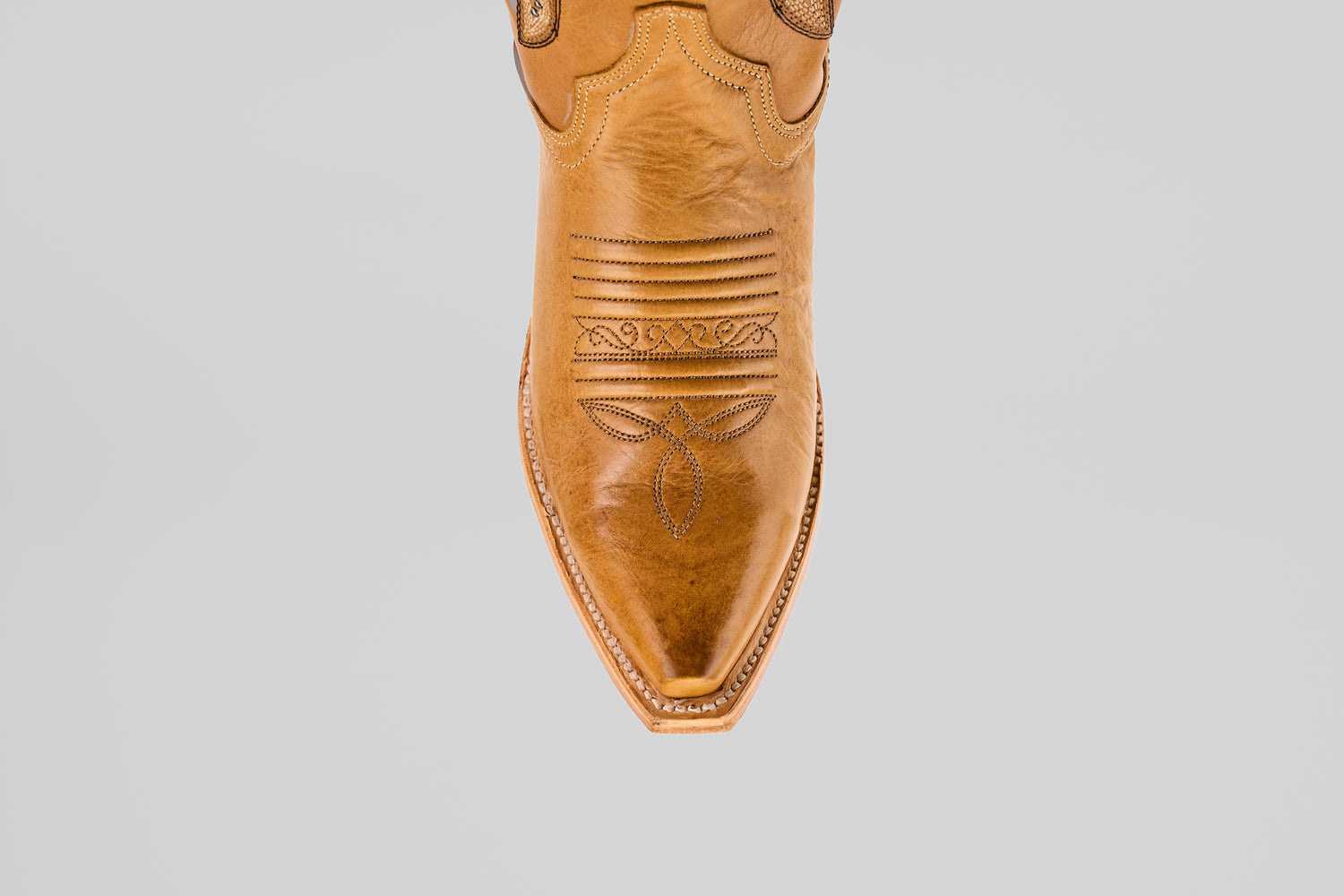 Alana Gold - Tall Shaft - Snip Toe