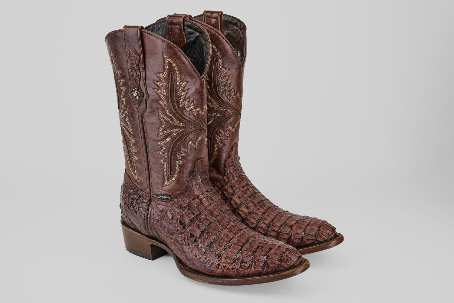 Rhodes HornBack - Brown - Round Toe