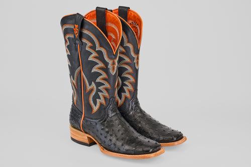 Steele - Black - Square Toe