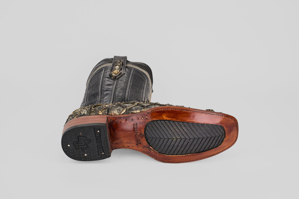 Conor - Rustic Bone - Narrow square Toe