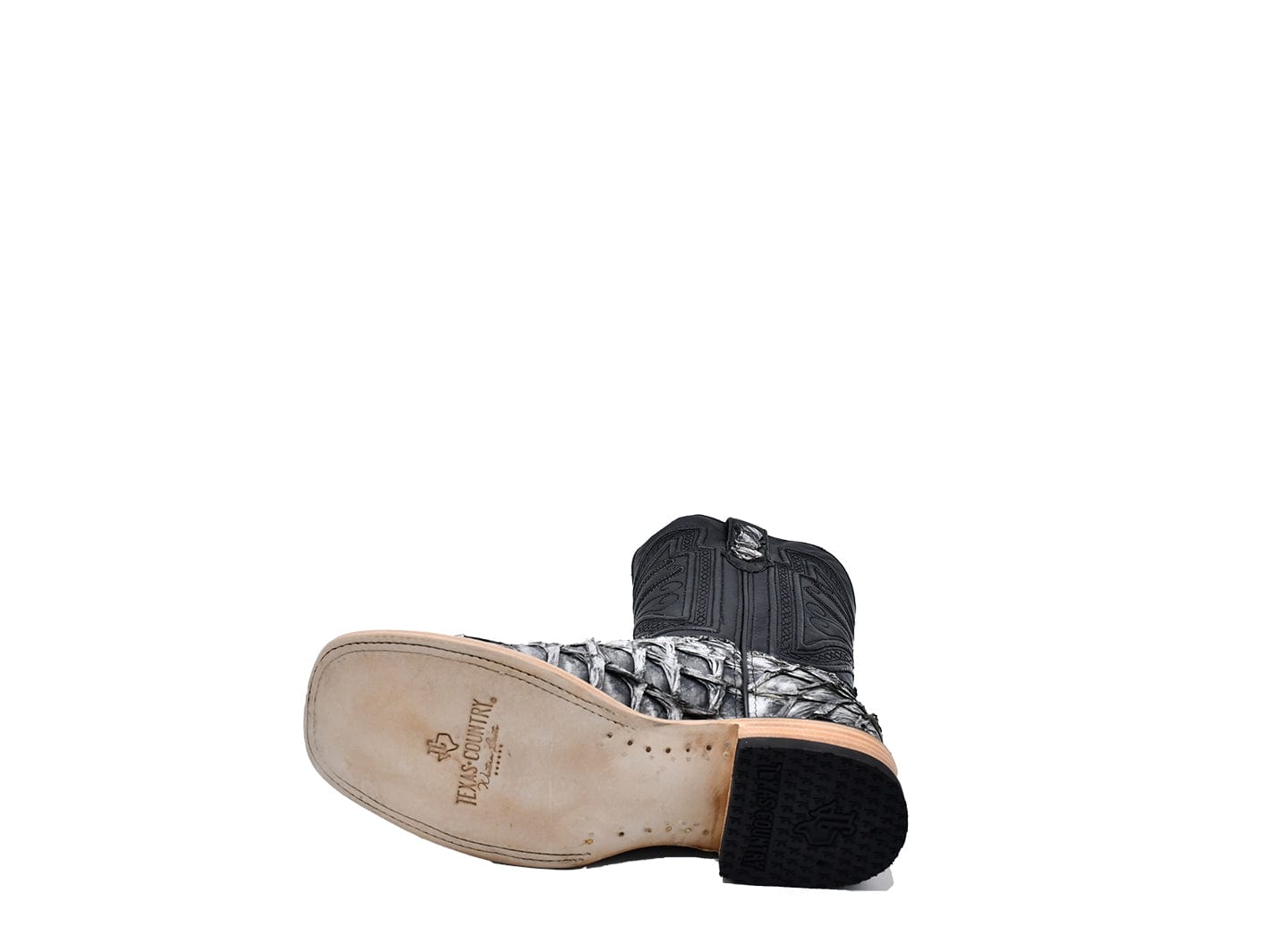 Texas Country Exotic Boot Pez Hueso Rustico PZ60
