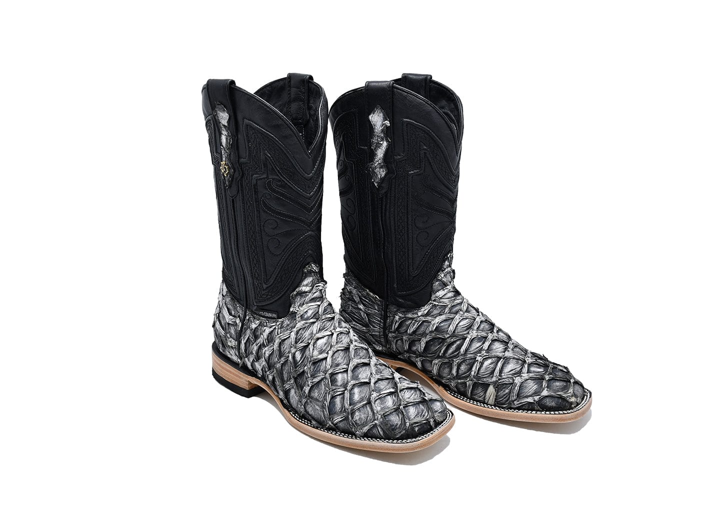 Texas Country Exotic Boot Pez Hueso Rustico PZ60