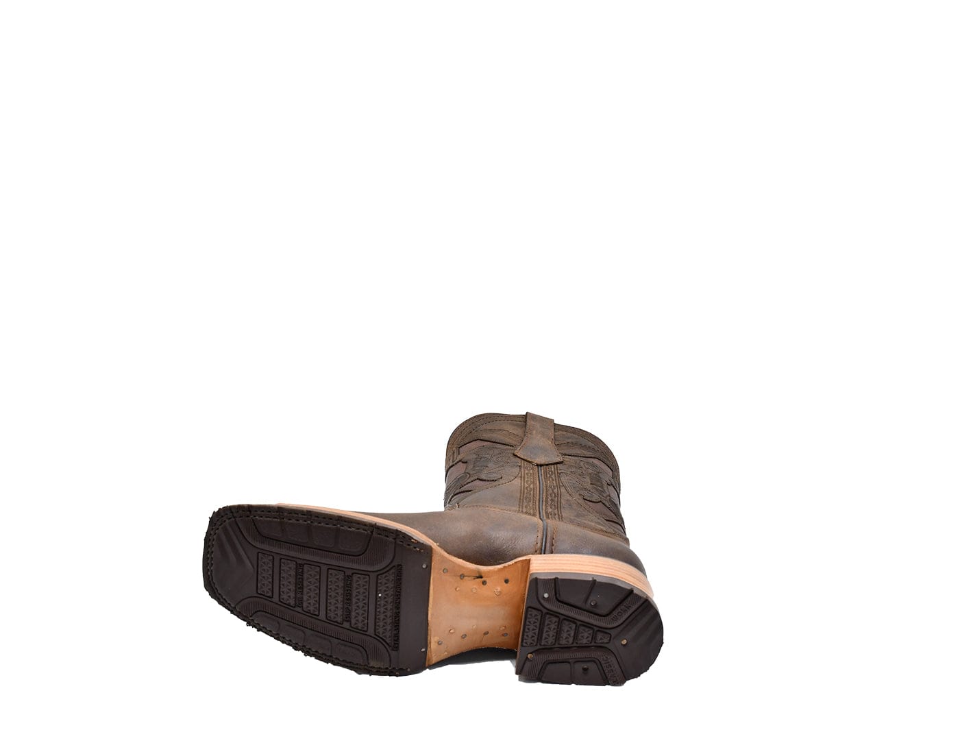 Texas Country Western Boot Savat Choco Rodeo Toe E692