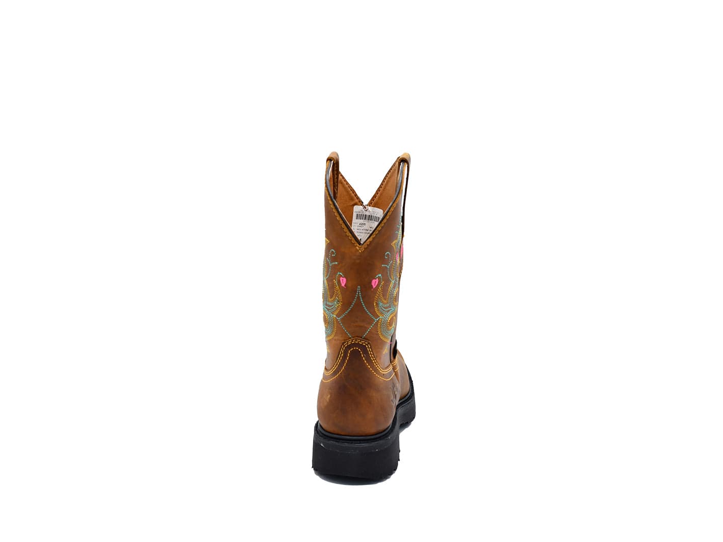 Texas Country Work Boot Crazy Miel 4205 Steel Toe
