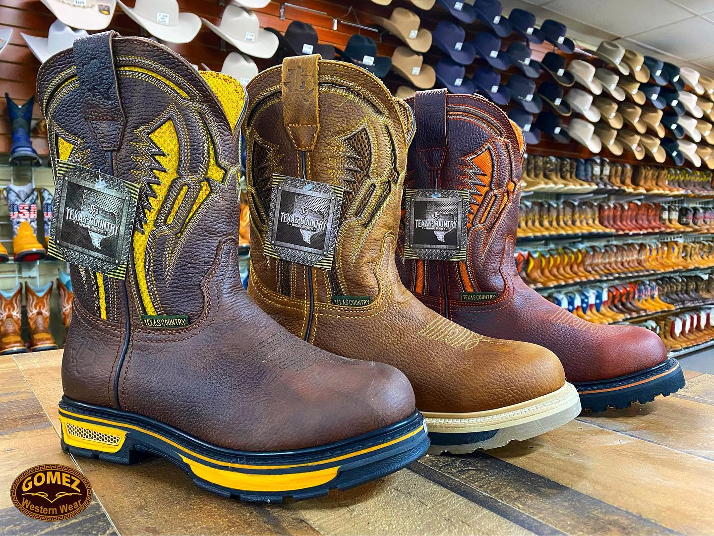 Texas Country Work Boots