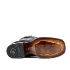 MOD - TX PLATINO Python Negro H-501 - Gomez Western Wear