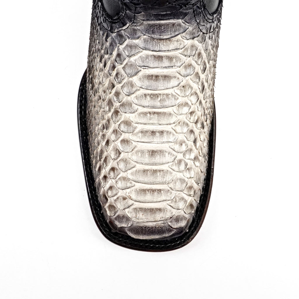 Botas Tanner Platinum Python - Natural - Punta Cuadrada