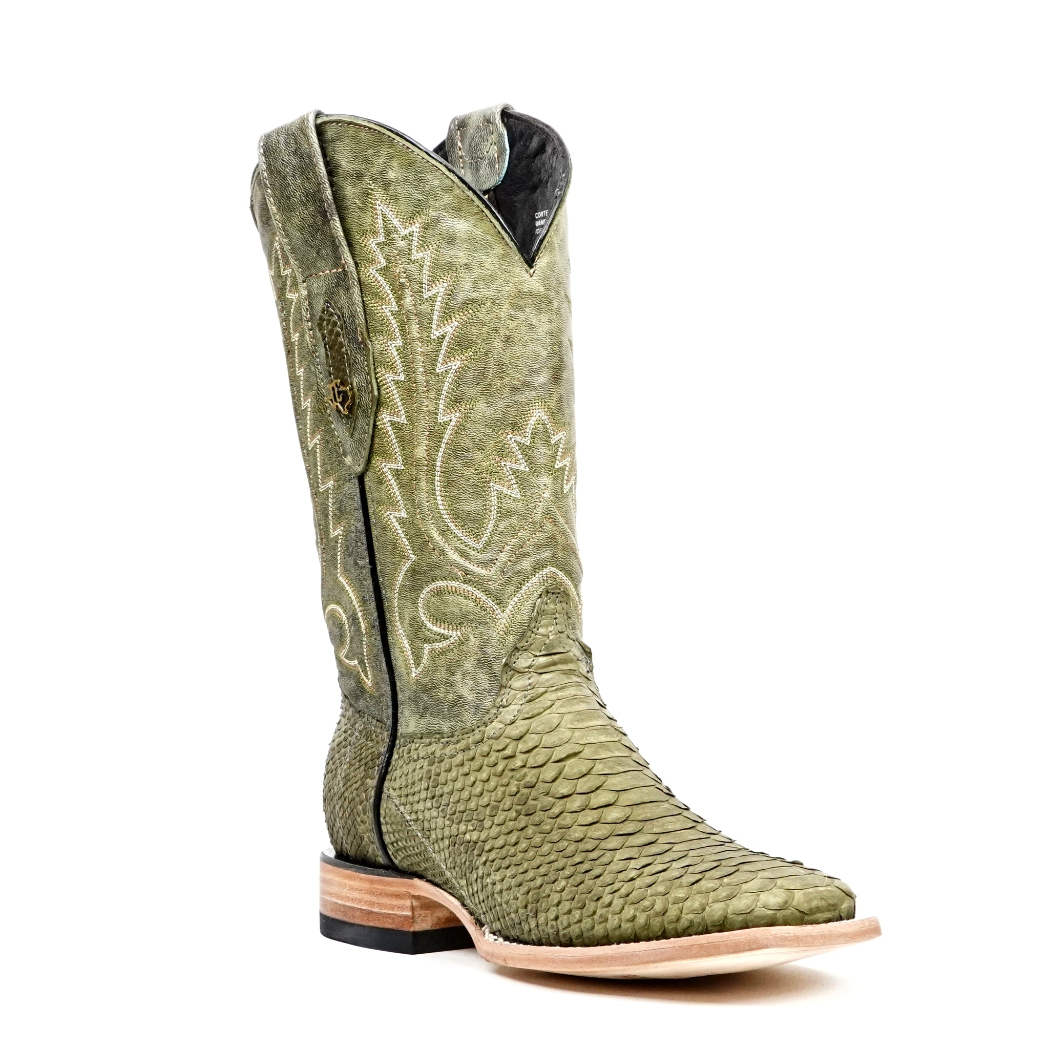 PN30 Python Verde Agave H-501 - Gomez Western Wear