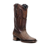 Botas Tanner Platinum Python - Tamarindo - Punta cuadrada