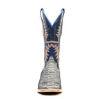 Braxton Python Boots - Matte Gray - Square Toe - Gomez Western Wear