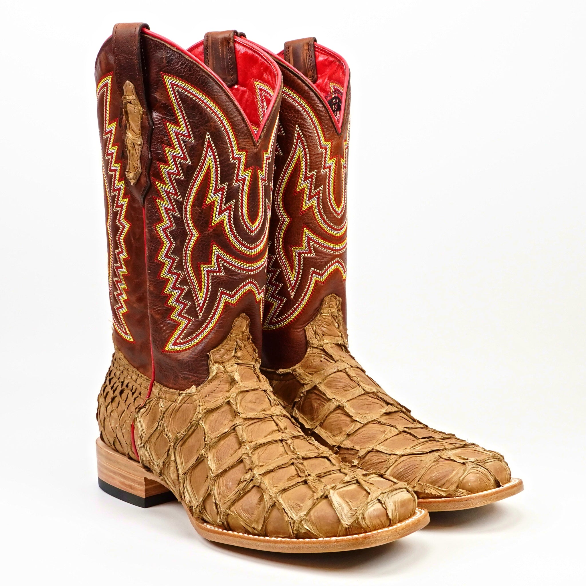 Butch Pirarucu Fish Boots - Orix - Square Toe