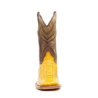 Rhodes Caiman Hornback Boots - Buttercup - Square Toe (LM10)
