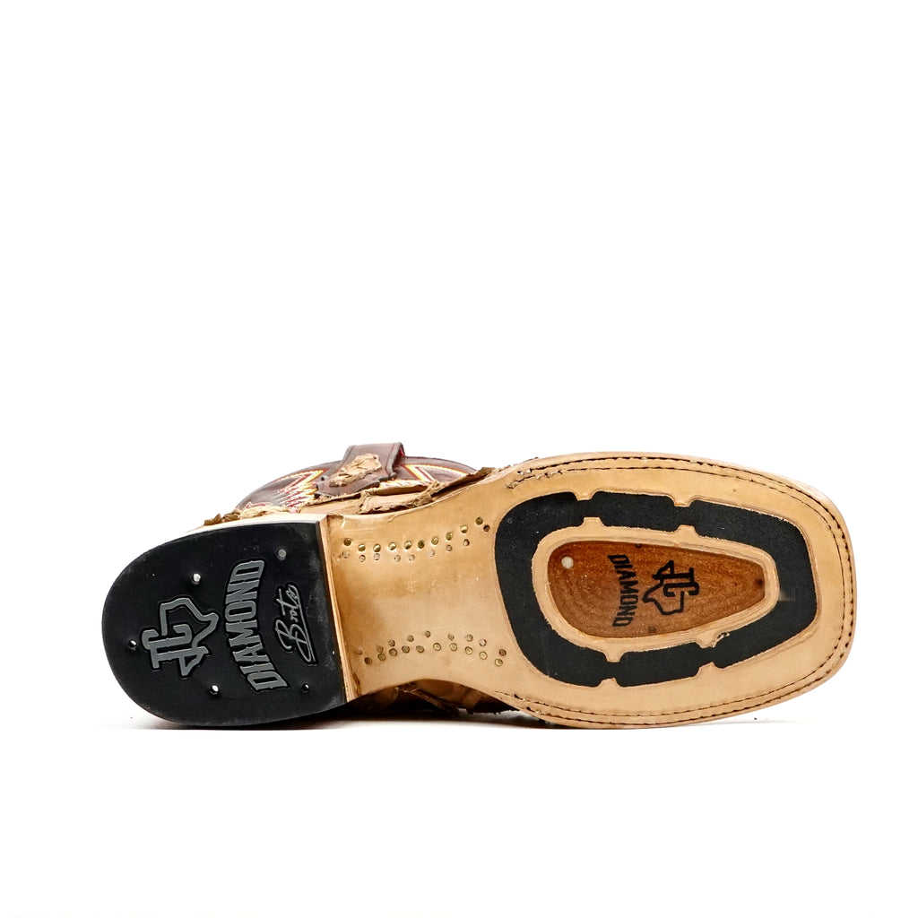 Butch Pirarucu Fish Boots - Orix - Square Toe - Gomez Western Wear
