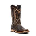 Botas Vaqueras Azkar Tan - Antideslizantes - Punta Rodeo (E28)