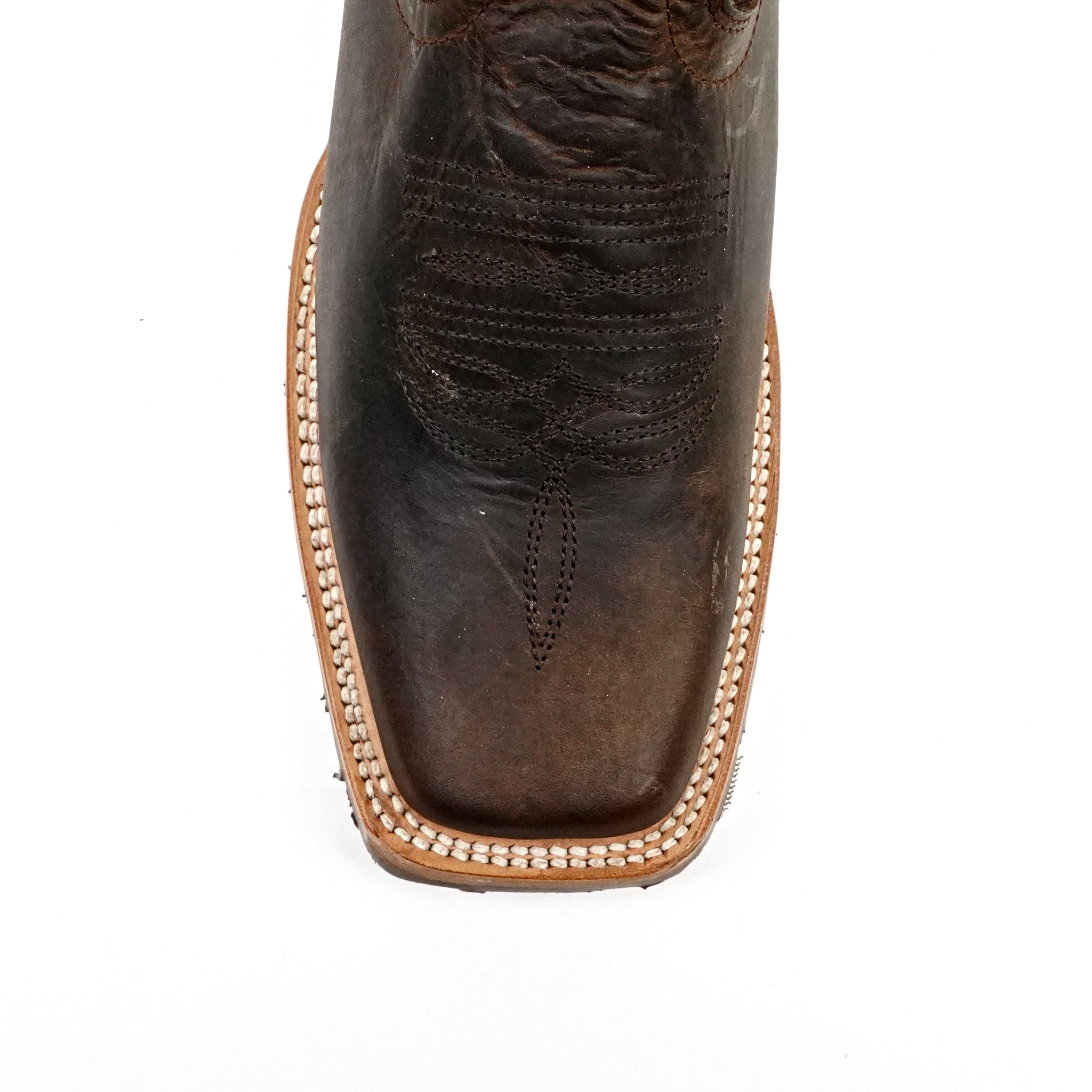Botas Vaqueras Azkar Tan - Antideslizantes - Punta Rodeo (E28)