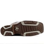 Botas Vaqueras Cheyenne Chocolate - Suela Antideslizante - Puntera Rodeo (E28)