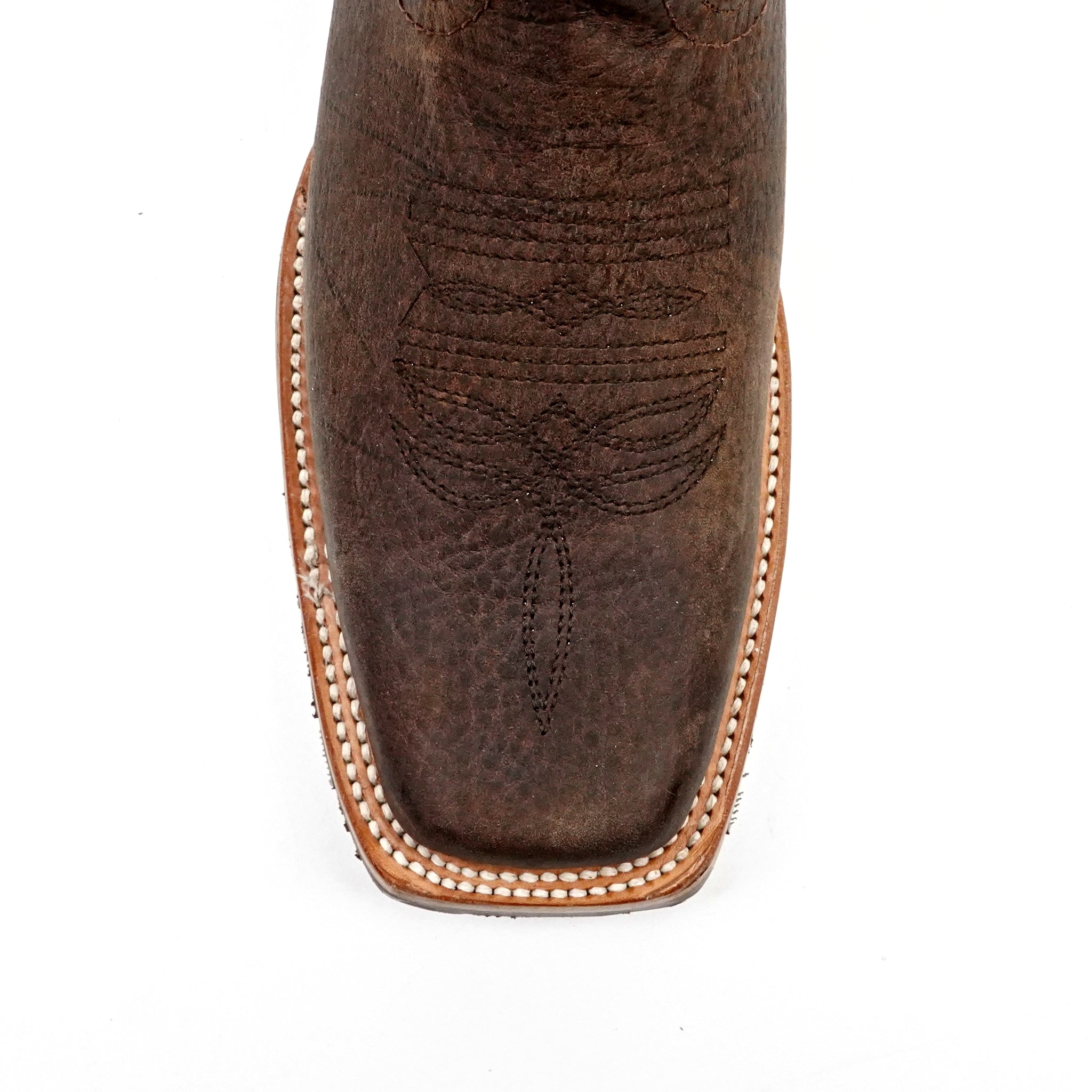 Botas Vaqueras Cheyenne Chocolate - Suela Antideslizante - Puntera Rodeo (E28)