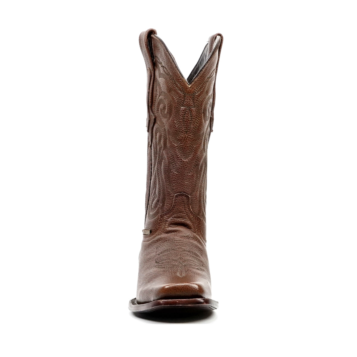 Grisly Brown Cowboy Boots - Rodeo Toe (E50)
