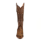 Python Tamarind Cowgirl Boots - Tall Shaft - Snip Toe (E31)