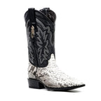 Tanner Python Boots - Natural - Cutter Toe (PN26)
