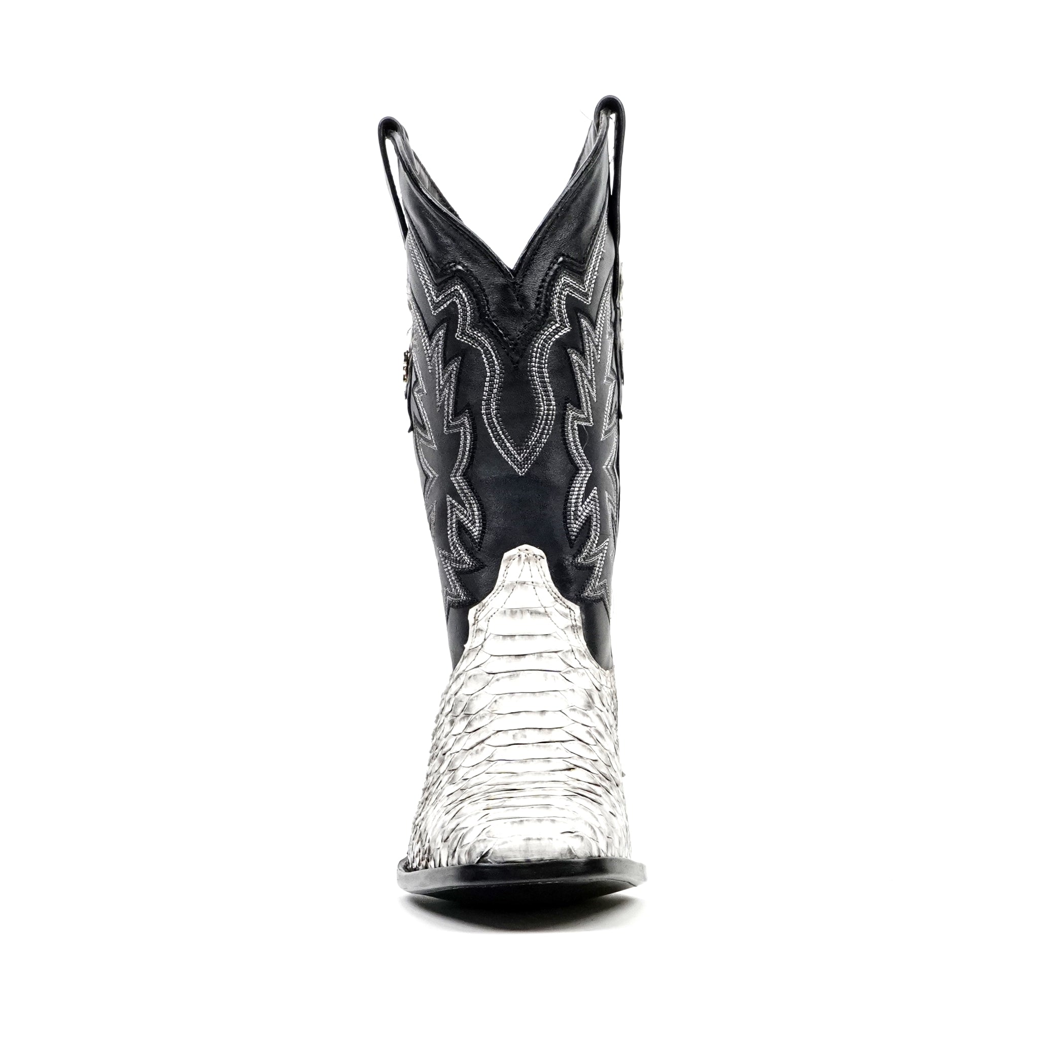 Tanner Python Boots - Natural - Cutter Toe (PN26)