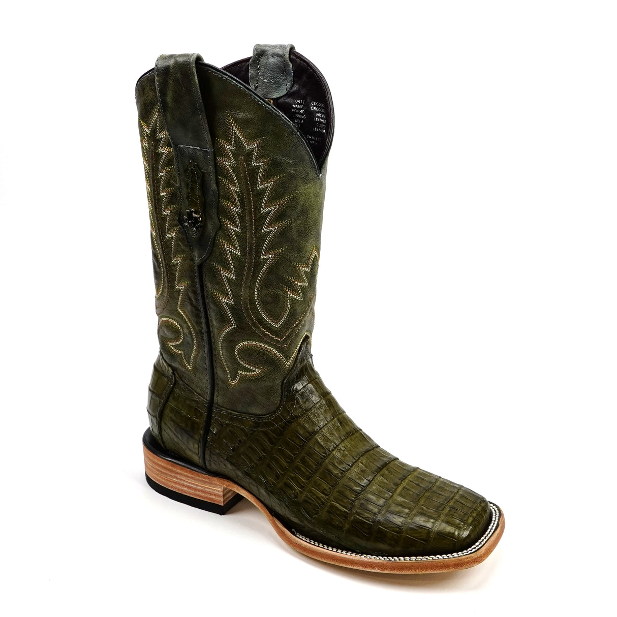 Rhodes Belly - Agave - Square Toe (LM10)