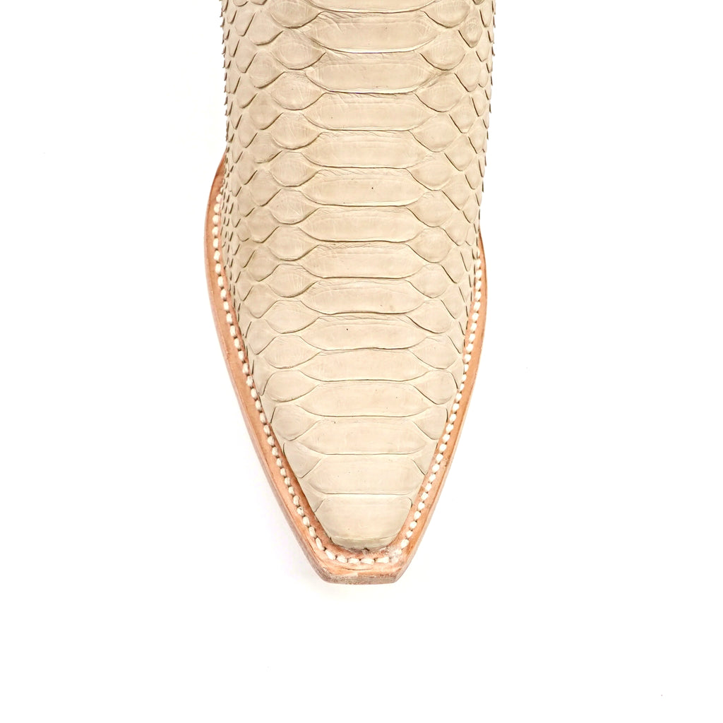 Python Cappuccino Cowgirl Boots - Tall Shaft - Snip Toe (E31)