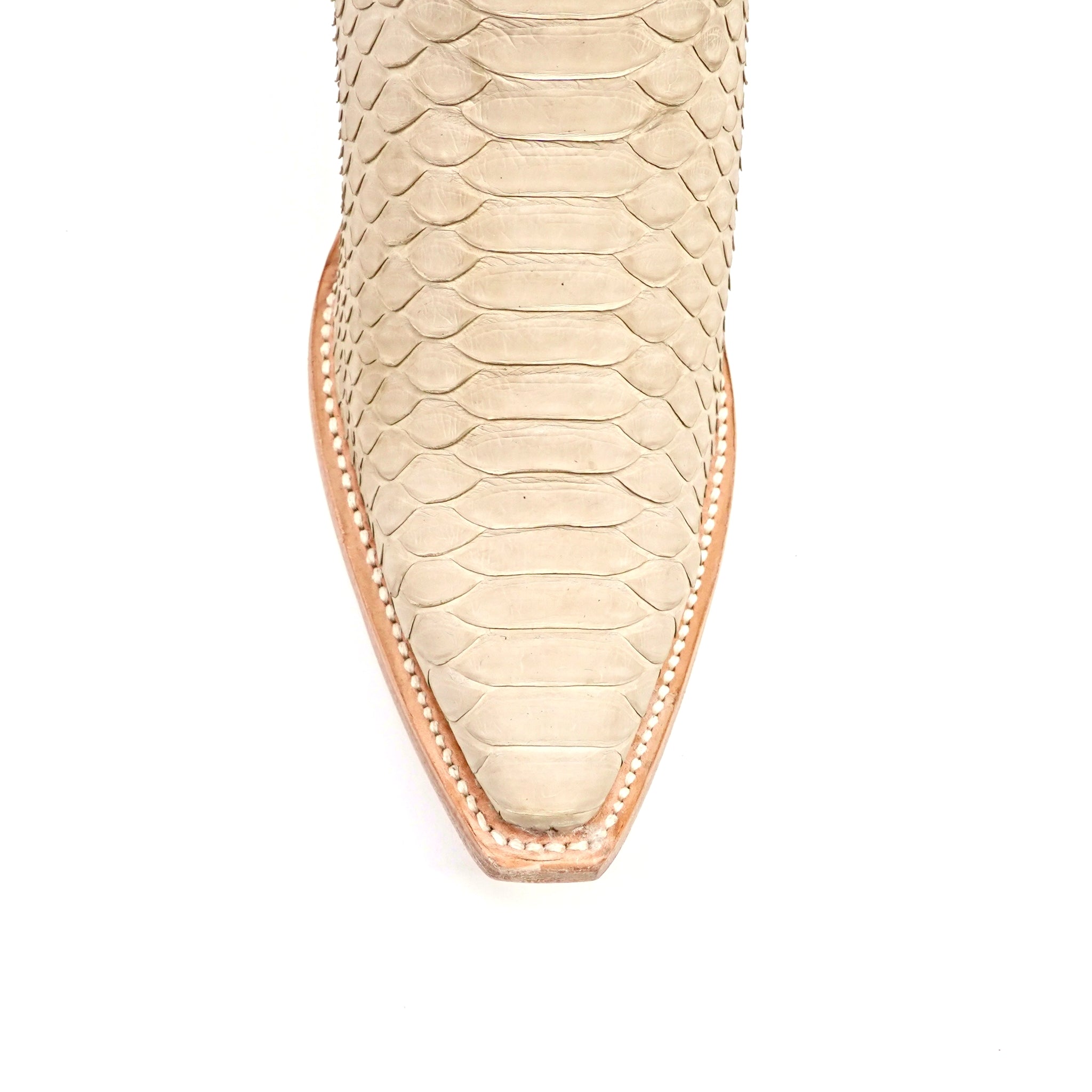 Python Cappuccino Cowgirl Boots - Tall Shaft - Snip Toe (E31)