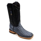 Rhodes HornBack y Belly - Azul Denim - Punta Cuadrada (LM10)
