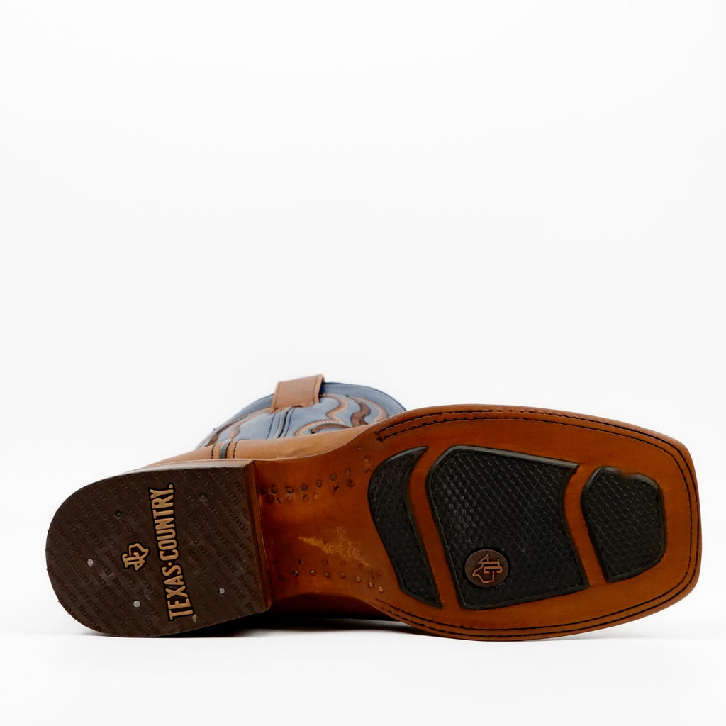 Brandy Cowboy Boots - Square Toe (E951)
