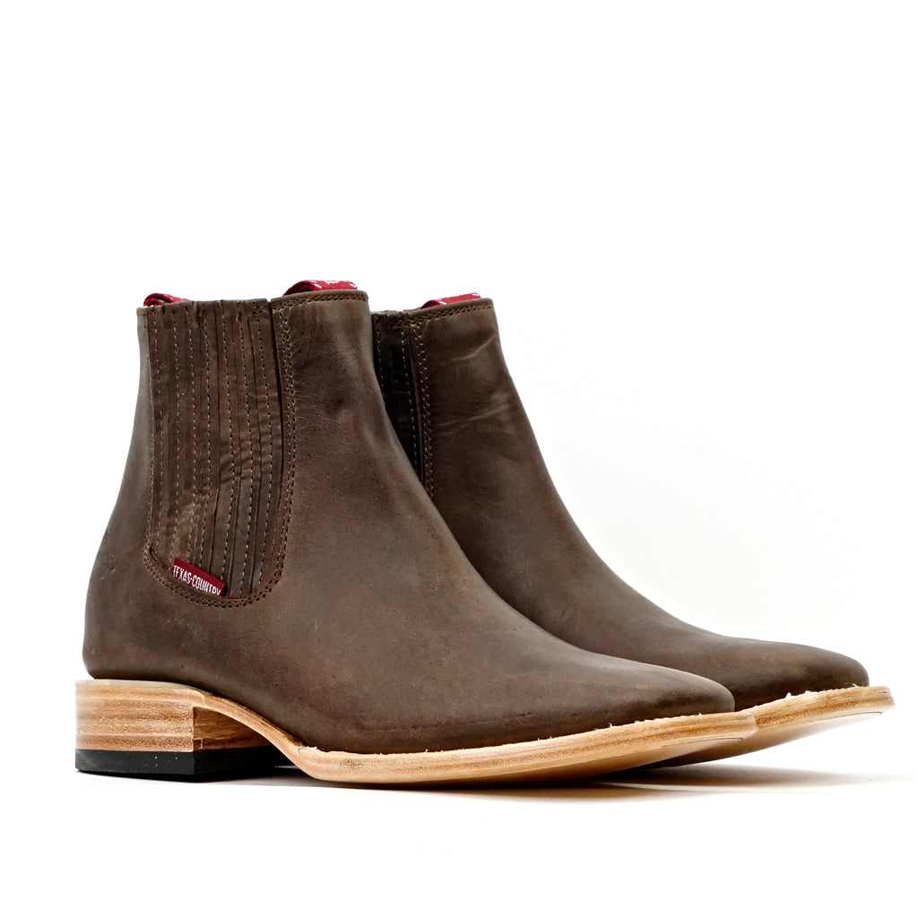 Alamo Ankle Boots - Square Toe (E1200)