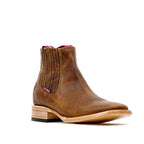 Rustic Honey Ankle Boots - Square Toe (E1200)