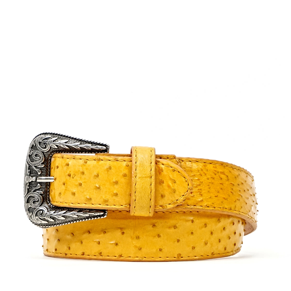 ostrich dress belt Exotic Full Quilt - Yellow (C-028) Pearled 3D Flower Strapless Crafted from genuine Ostrich Size:AU14 - (US10) 1005