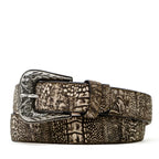 Exotic Ostrich Leg Belt - Orix (C-028)