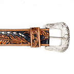 Hand-Tooled Leather Belt (MOD 2)