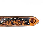Hand-Tooled Leather Belt (MOD 2)