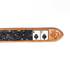 Hand-Tooled Leather Belt (MOD3)