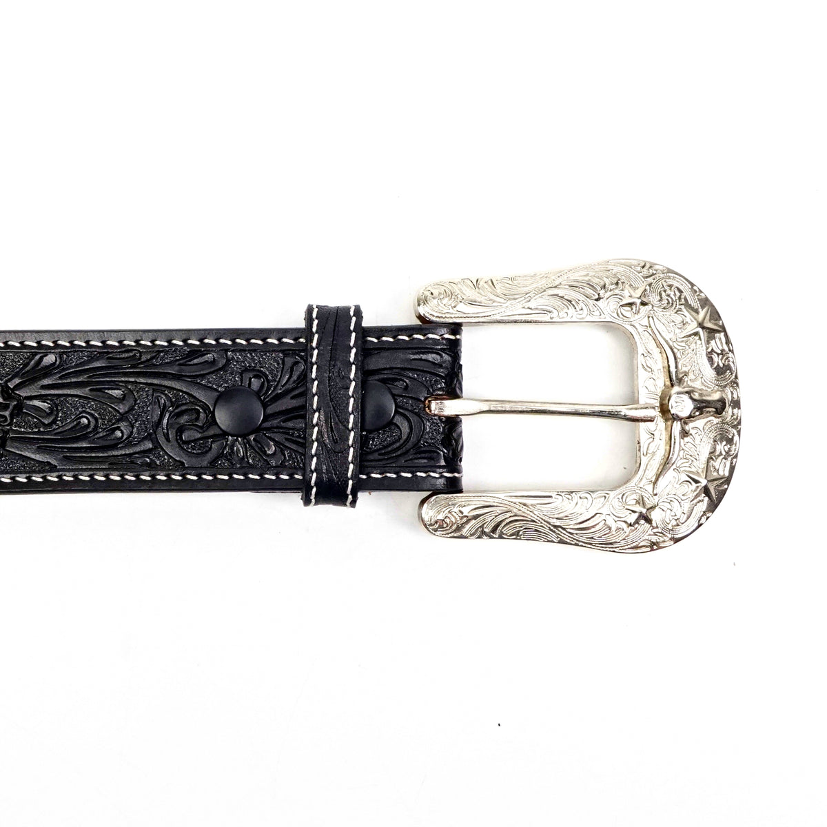 Hand-Tooled Leather Belt (MOD4)
