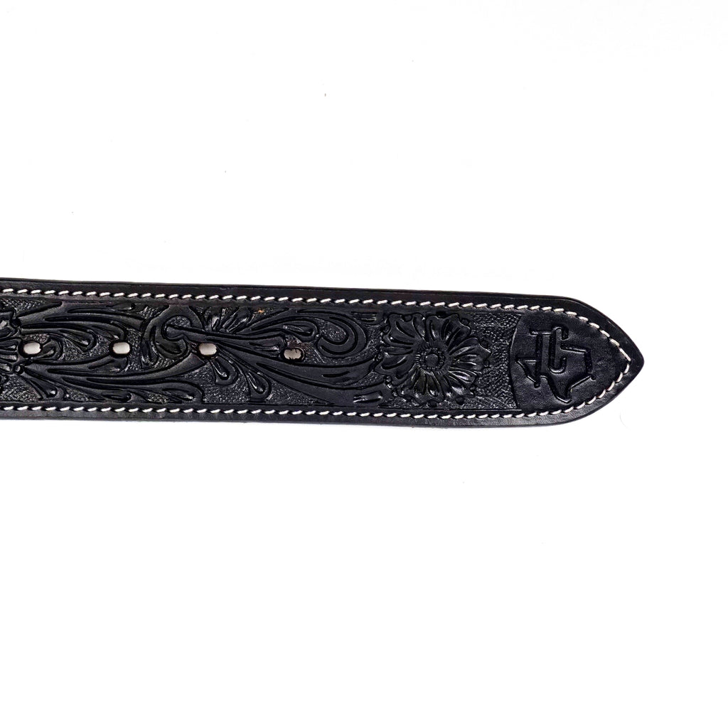 Hand-Tooled Leather Belt (MOD4)