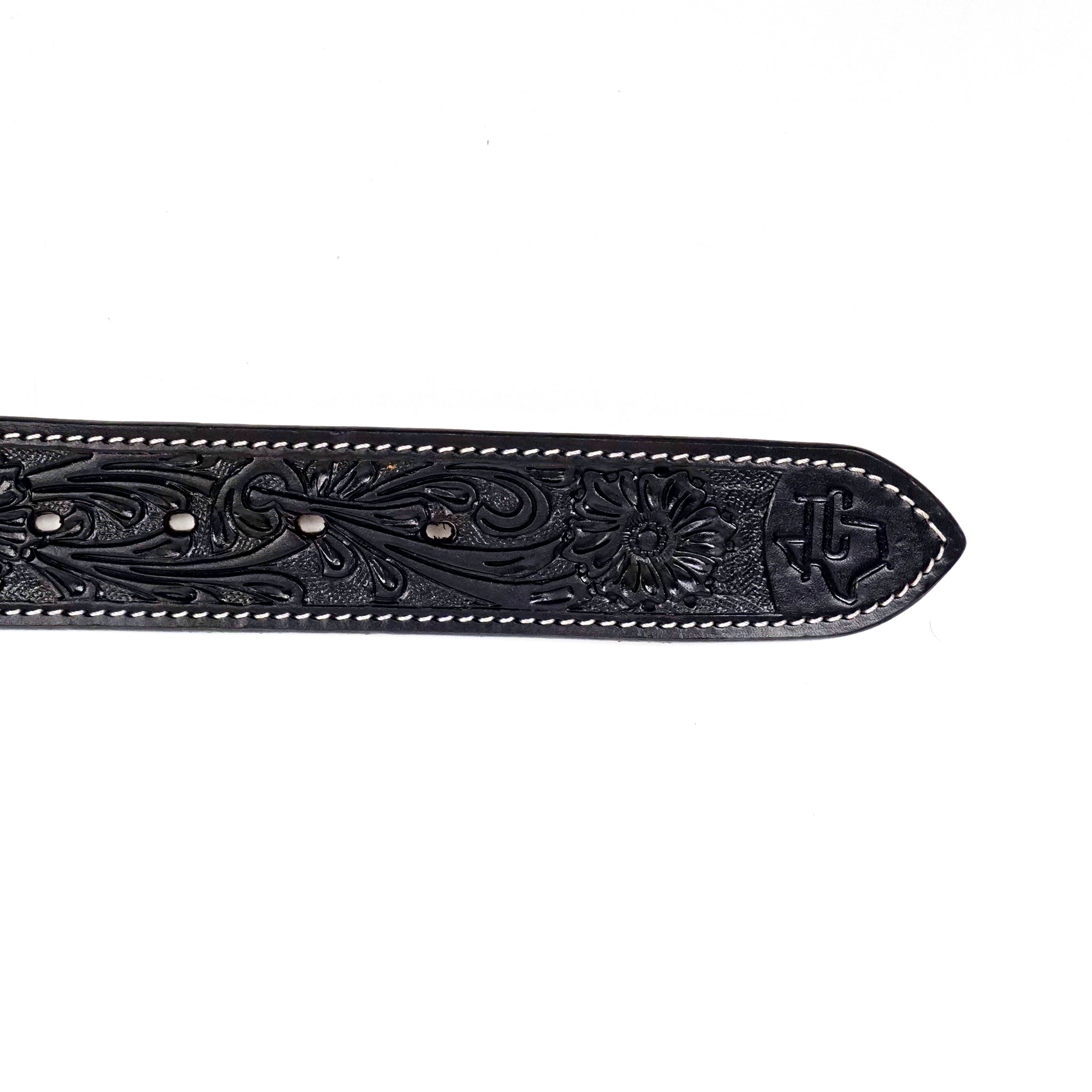 Hand-Tooled Leather Belt (MOD4)