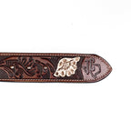 Hand-Tooled Leather Belt (MOD6)