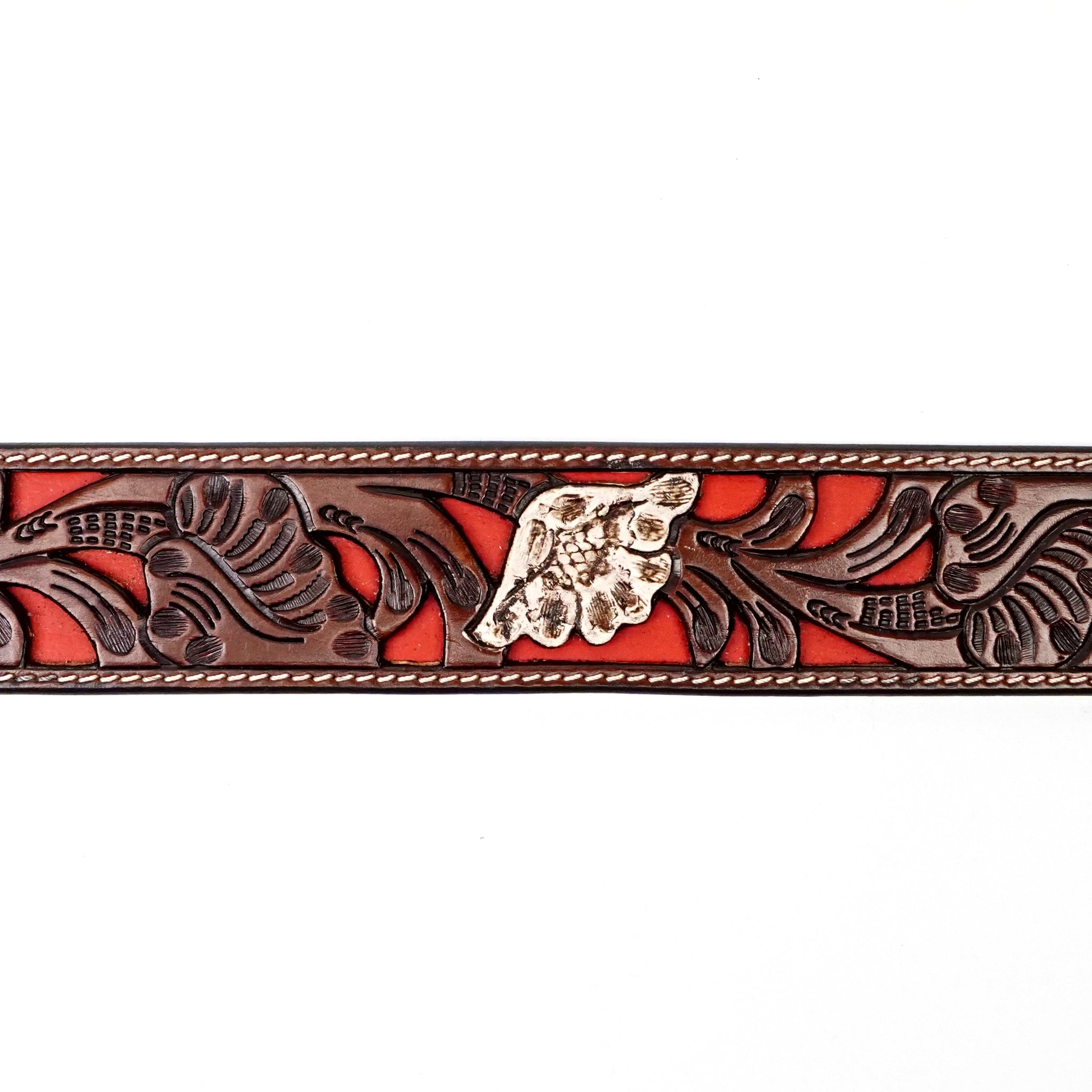 Hand-Tooled Leather Belt (MOD6)