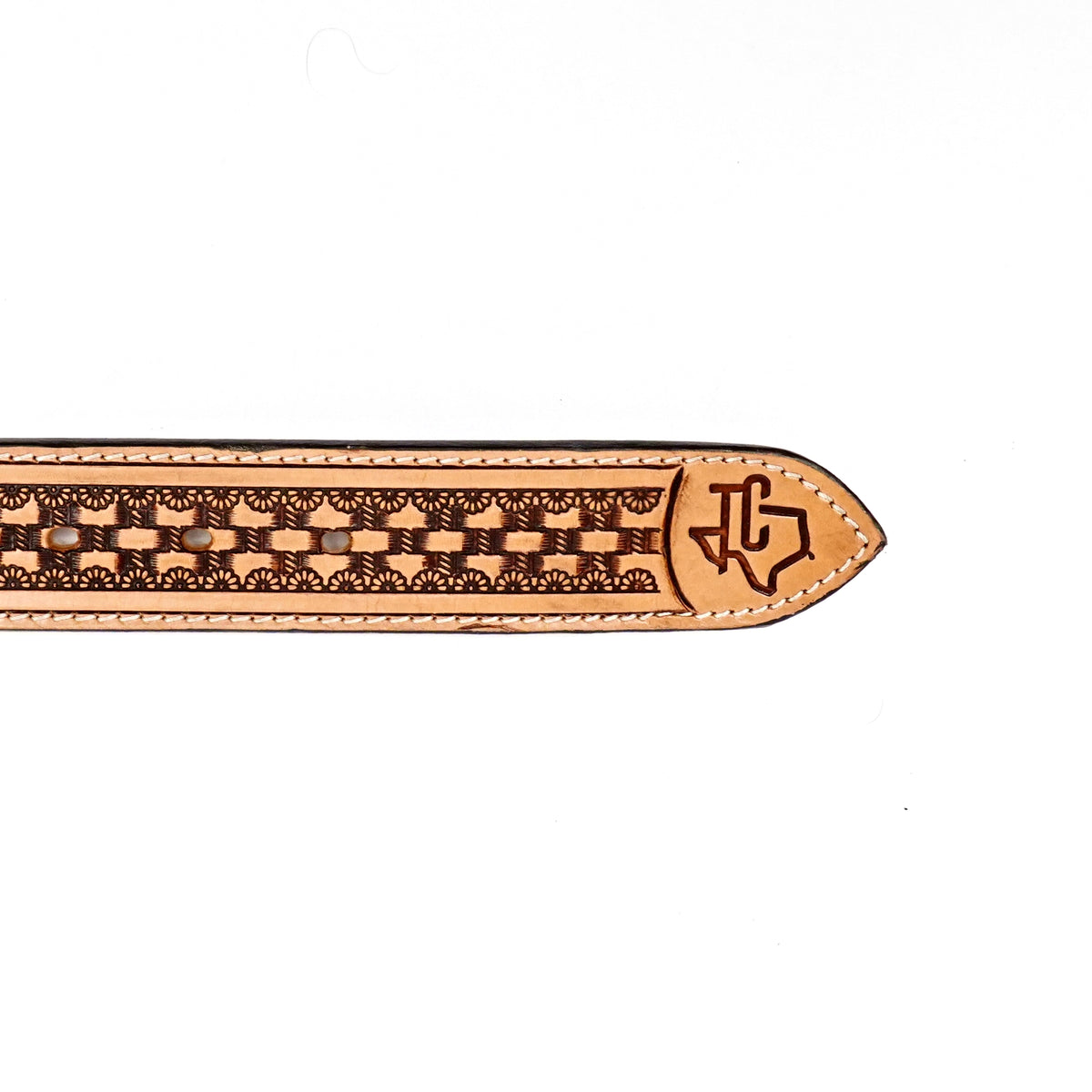 Hand-Tooled Leather Belt (MOD7)